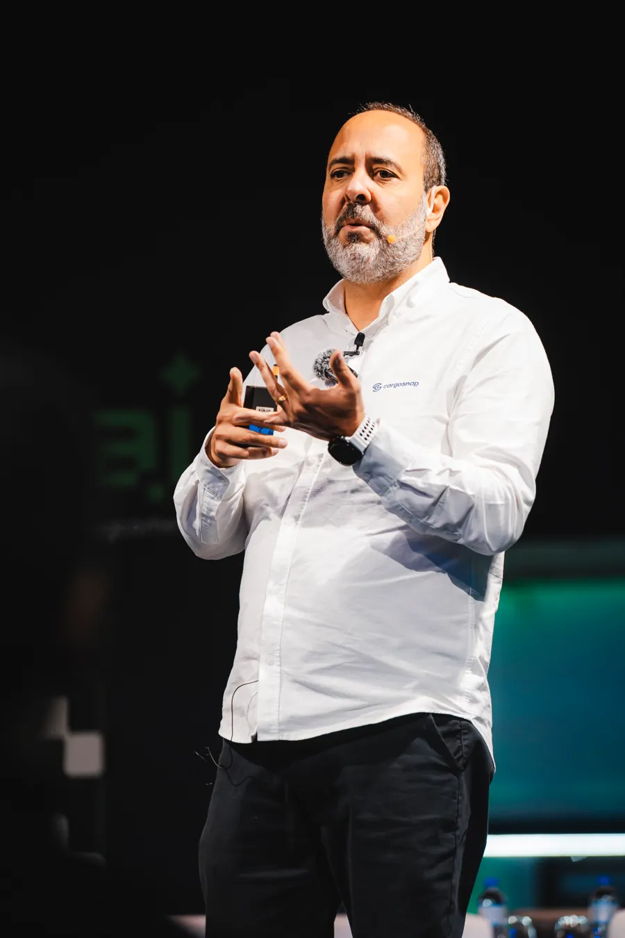 Daniel Maul Lins falando no Comex Tech Forum AI 2026